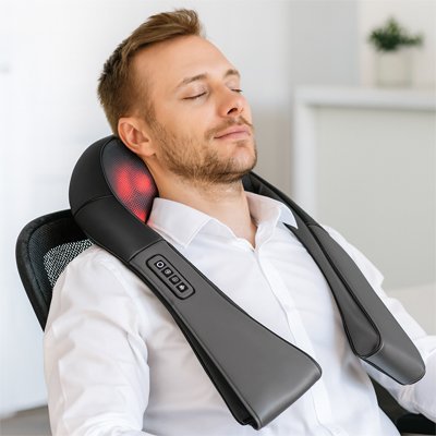appareil de massage noir gris