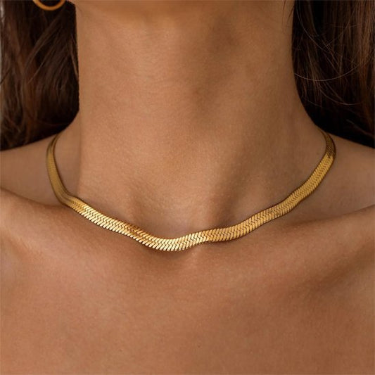 collier femme or