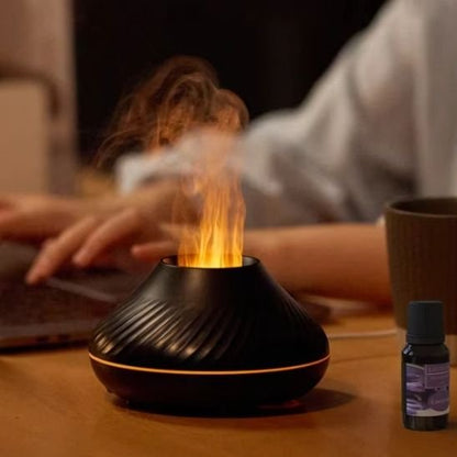 diffuseur huile essentielle design noir