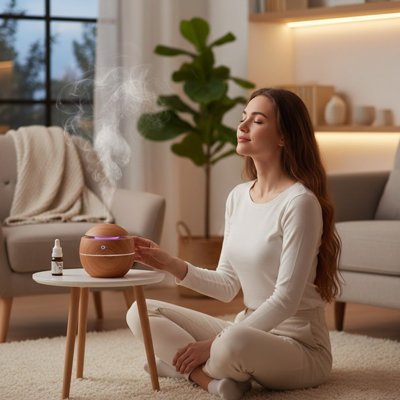 humidificateur dair huile essentiel