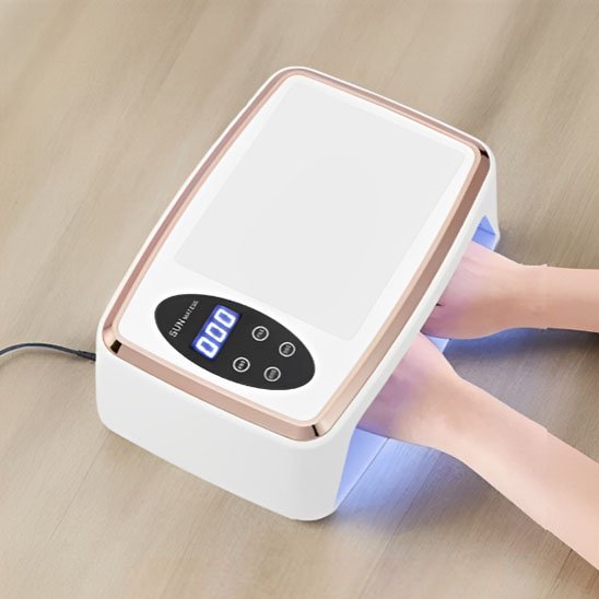 lampe uv ongles blanc