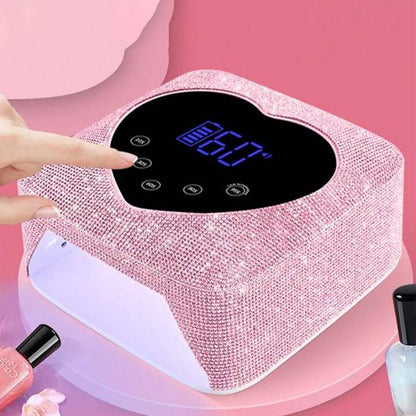 lampe uv ongles rose