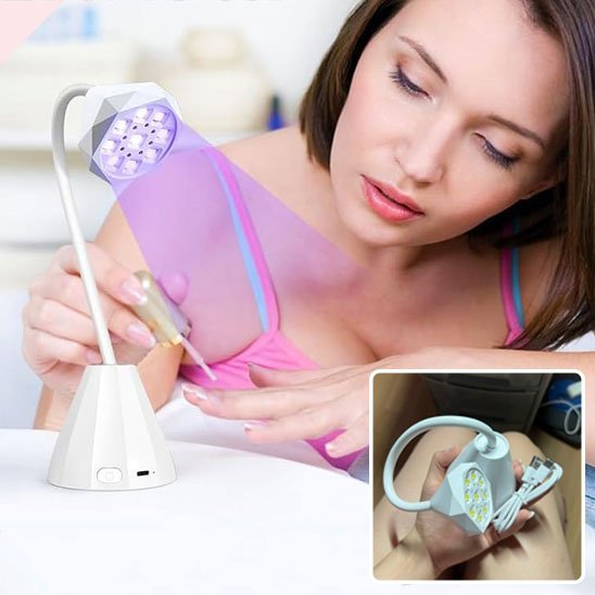 lampe uv ongles femme