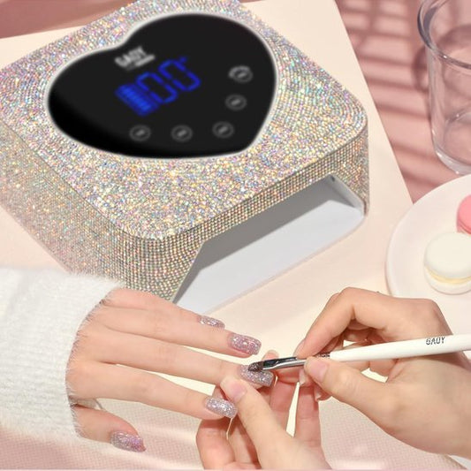 lampe uv ongles doré